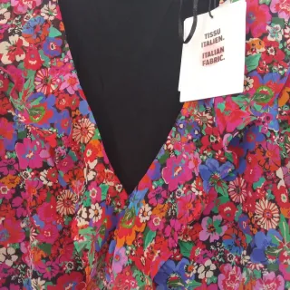 Blusa Naf Naf Estampada Talla XS