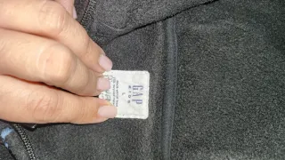 Sudadera Gap con cremallera y capucha talla L