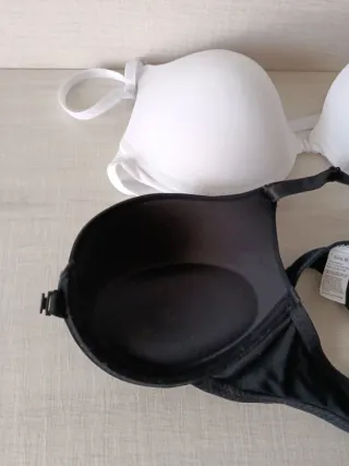 Pack 2 Sujetadores Negro y Blanco