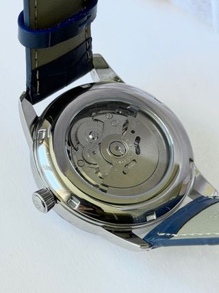 Seiko Mod Presage Blu in Pelle