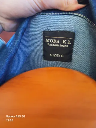 Chaqueta Vaquera Azul