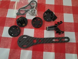 Soporte Garmin Cuentakilómetros y Linterna