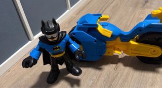 Moto Batman Fisher-Price Azul y Amarillo