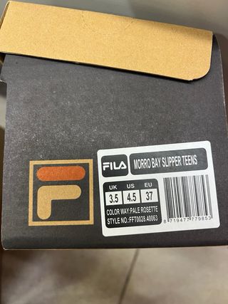 Ciabatte Fila rosa e bianche nuove