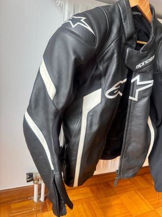 Chaqueta Moto Cuero Alpinestars FASTER v2 AIRFLOW