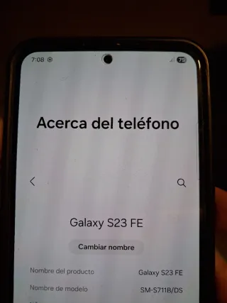 Funda Samsung S23 FE y S7