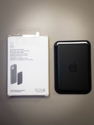 Apple MagSafe Wallet Pelle Nera – Nuovo