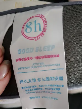 2 Almohadas Ortopédicas  Beige y Gris