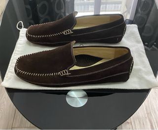 Mocasines de ante Studio Pollini Marron