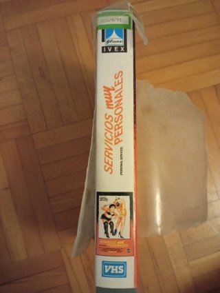 Película VHS Servicios Muy Personales