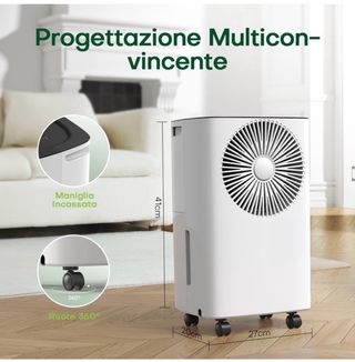 Deshumidificador Blanco y Negro