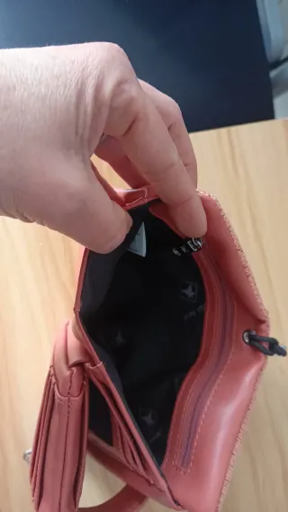 Cartera monedero chica rosa, marca pepe moll