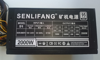 Fuente Alimentación 2000W ATX Minería Oro