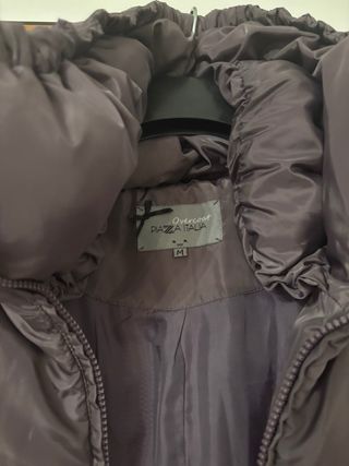 Piumino donna Piazza Italia grigio/viola