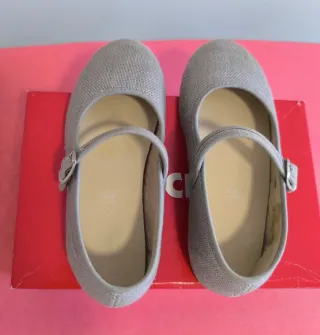 Merceditas lino niña Chuches talla 29