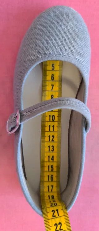 Merceditas lino niña Chuches talla 29