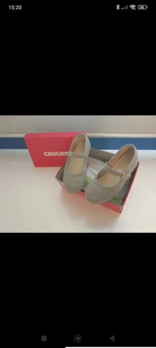 Merceditas lino niña Chuches talla 29