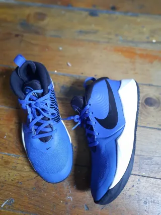 Zapatillas Nike Azules y Blancas