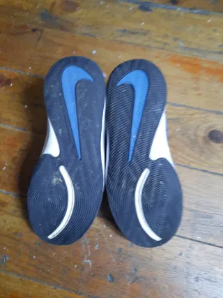 Zapatillas Nike Azules y Blancas