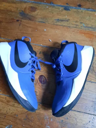 Zapatillas Nike Azules y Blancas