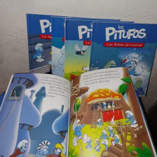 Lote Colección Cuentos Los Pitufos