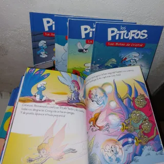 Lote Colección Cuentos Los Pitufos