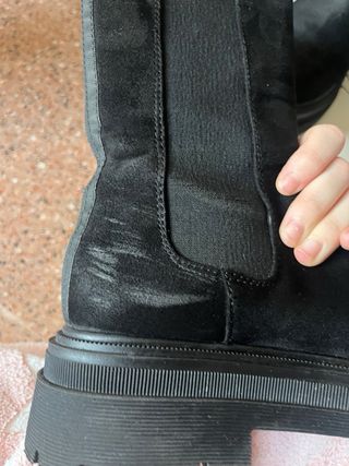 Botas altas negras mujer