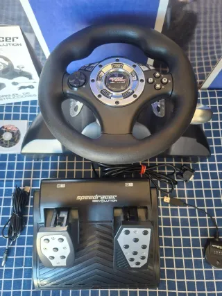 Volante SpeedRacer Evolution originale completo per PS3