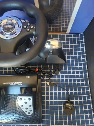 Volante SpeedRacer Evolution originale completo per PS3