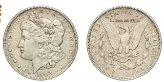 Moneda 1 Dollar de 1902