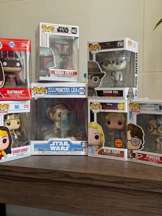 Lote Funko Pop Star Wars, DC, Disney