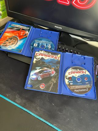 Pack Need for Speed PS2 (Underground + Carbono)