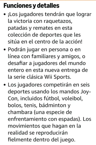 Nintendo Switch Sports