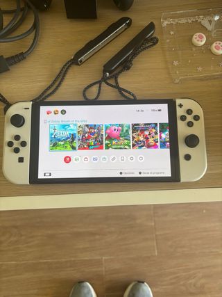 Nintendo Switch OLED Bianca