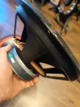 Altavoces 12"  Negro y Naranja (2 unidades)