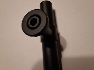 8 Maniglie LONTAN Nero Metallo 128mm