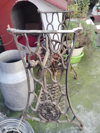 Estructura Máquina Coser Singer Antigua