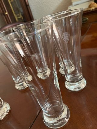 6 Bicchieri da Birra Real Zaragoza