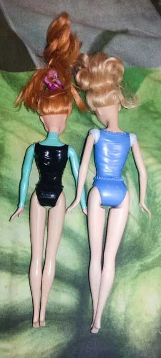 Lote 2 Muñecas mattel