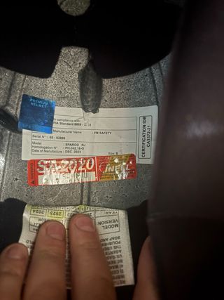 Casco Sparco Rally Blanco