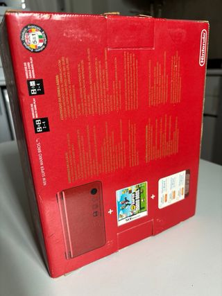 Nintendo DSi XL Edición Mario Bros Roja