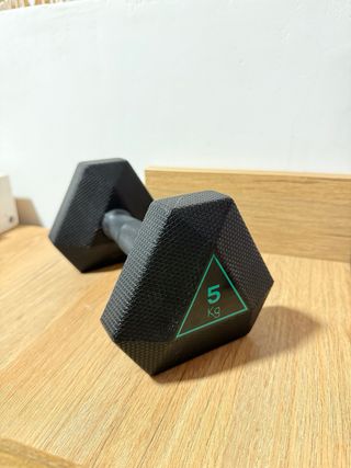 Mancuerna hexagonal DOMYOS 5kg