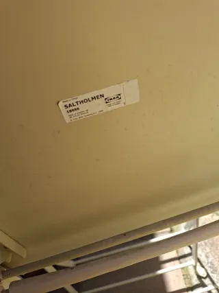 2 Sedie da Giardino Pieghevoli Beige in Metallo