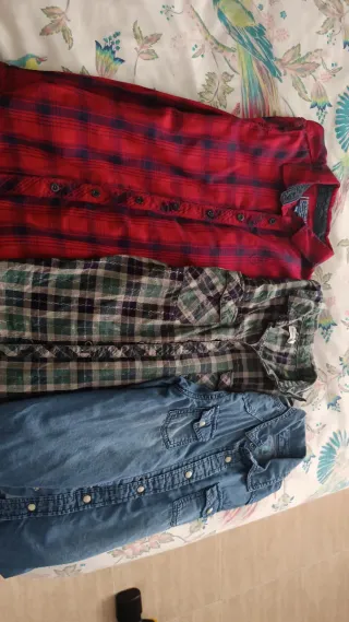 Lote 4 Camisetas Niño Talla 10