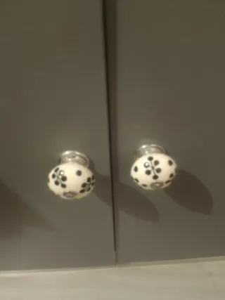 Tiradores de cerámica para puertas