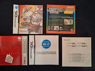 Pokémon Edición Blanca 2 NDS + Caja + Manual