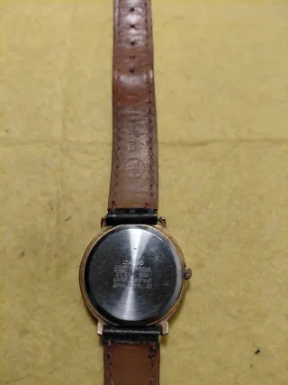 Reloj Casio Cuarzo Dorado y Negro