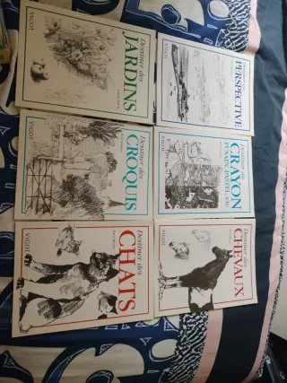 Colección libros pintura