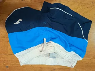Bañador Joma Azul y Beige Talla 12 años