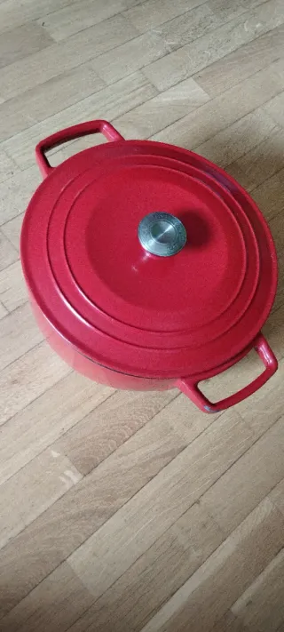 Olla KitchenAid Roja